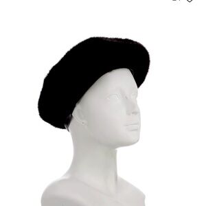 Clyde faux fur beret
